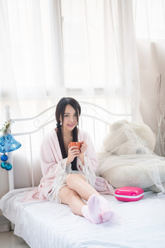 室內(nèi)女孩人像