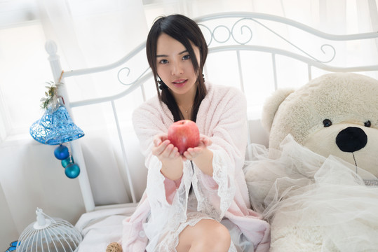 室內(nèi)女孩人像