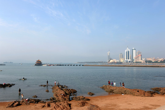 青島海濱風光