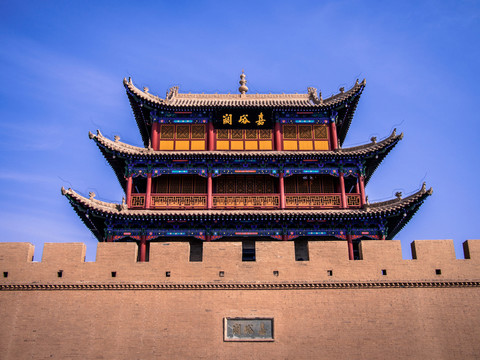 嘉峪關(guān)城樓