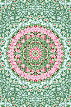 幾何花型 壁紙 背景 無分層