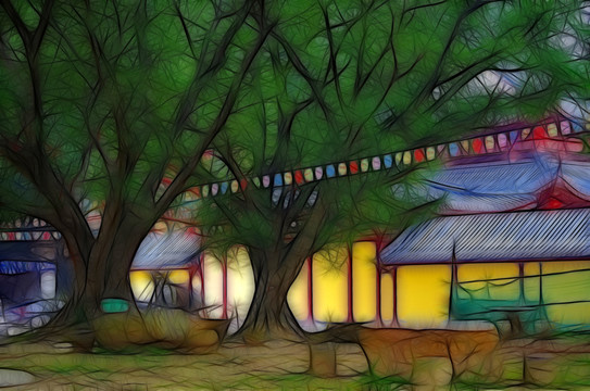 抽象風(fēng)景
