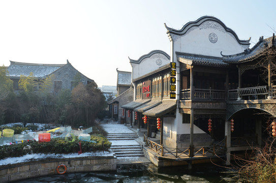 臺(tái)兒莊街景