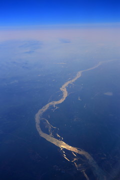 航拍山川 大地