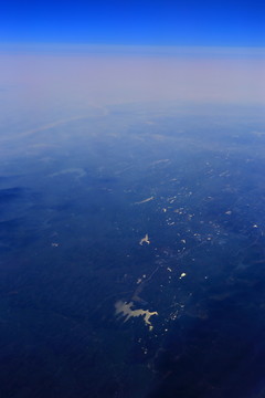 航拍山川 大地