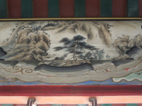  頤和園 古代建筑繪畫