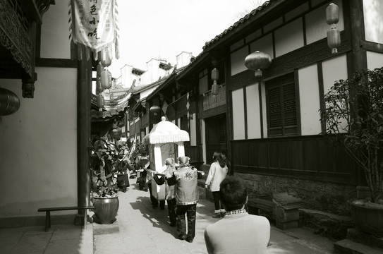 安居古城 老街