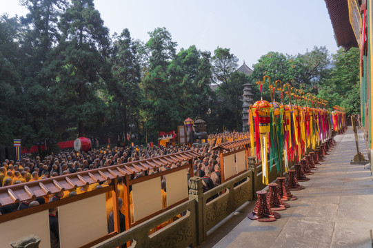 杭州靈隱寺 法會(huì)