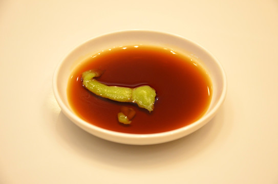 芥末醬油碟