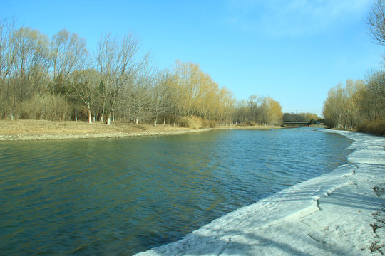 冰河  河道