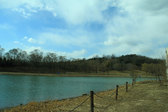 湖面