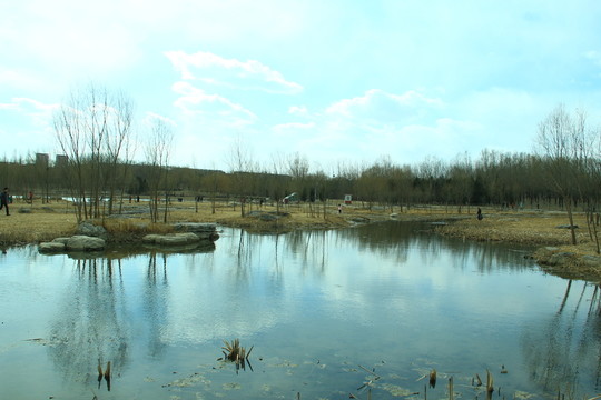 湖水