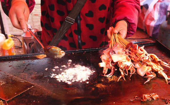 鐵板魷魚