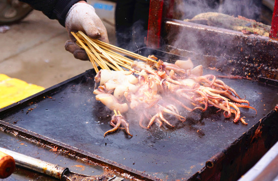 鐵板魷魚