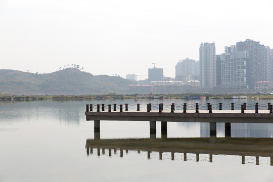 湖泊 觀景臺