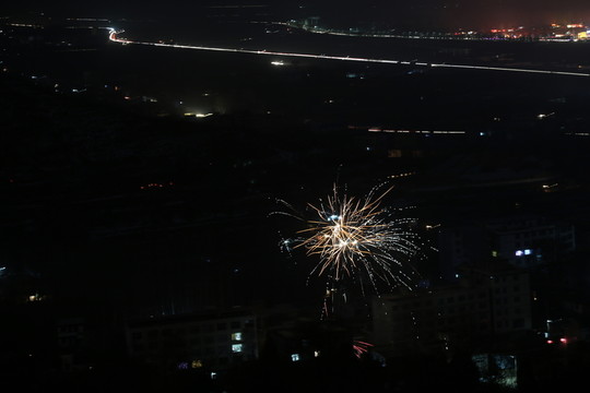 夜空禮花