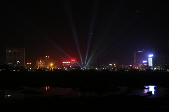小鎮(zhèn)夜景