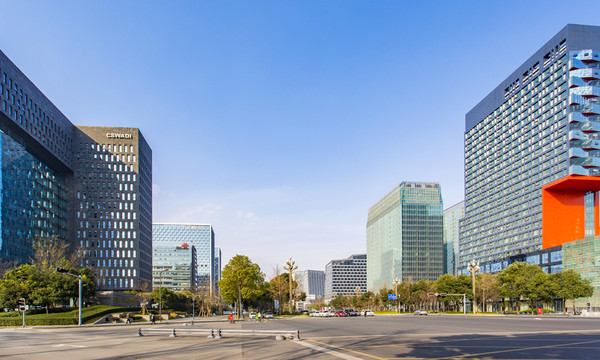 成都高新區(qū)街景