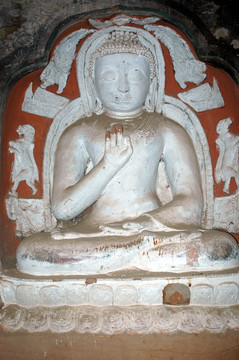 甘肅馬蹄寺 佛像