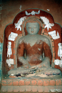 甘肅馬蹄寺 佛像