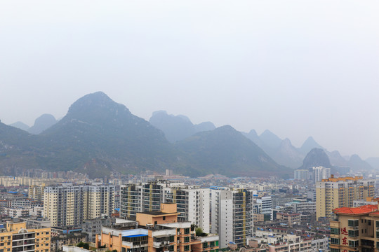 賀州 城市風光