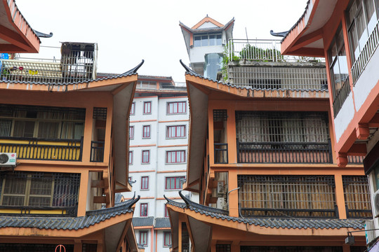 靈峰商業(yè)步行街街景