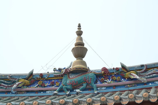 古建筑屋檐 房頂