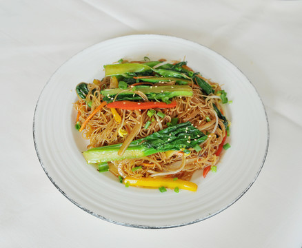 青菜炒面 炒面