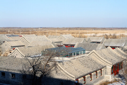 青磚 灰瓦 院墻 大院 大宅