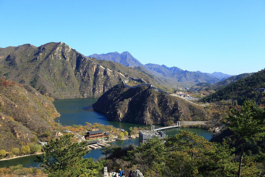 黃花水長城 全景