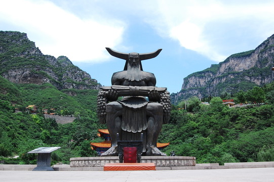 神農(nóng)氏塑像