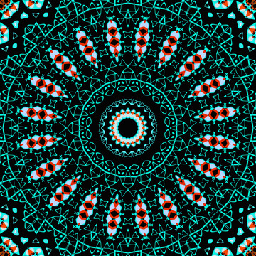 幾何花型
