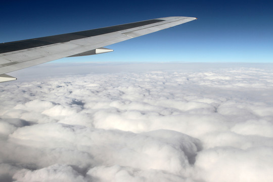 高空看霧霾空氣