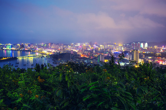 三亞夜景風(fēng)光