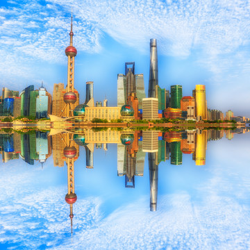 上海外灘全景