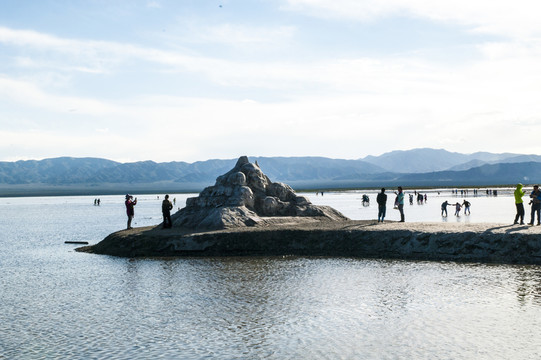 茶卡鹽湖