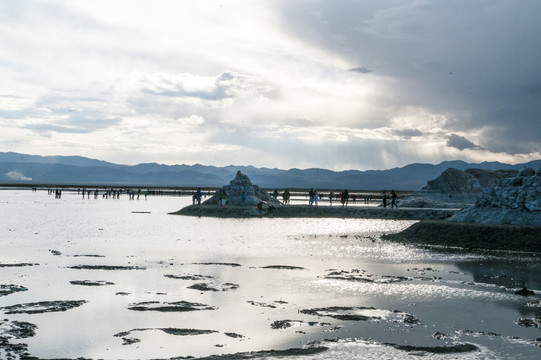 茶卡鹽湖