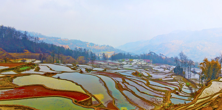 云南元陽(yáng)梯田