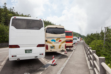 旅游大巴 大轎車