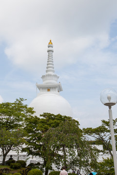 日本平和公園 舍利白塔