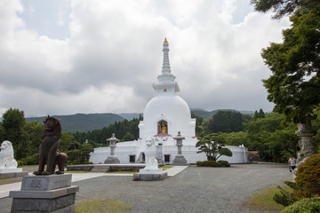 日本平和公園 舍利白塔