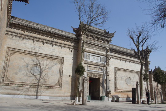 關(guān)中古民居門樓