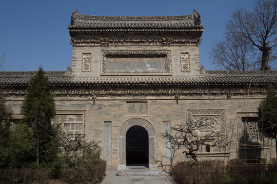 關(guān)中古民居門樓