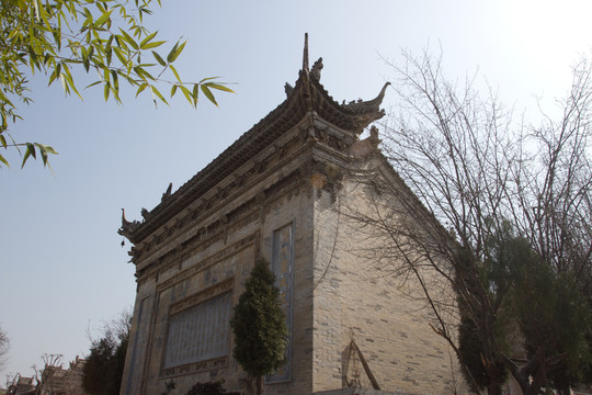 關(guān)中古民居門樓
