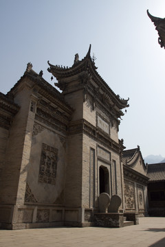 關(guān)中古民居門樓