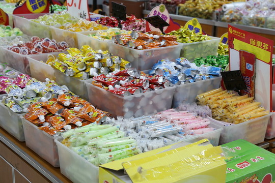 超市食品專柜