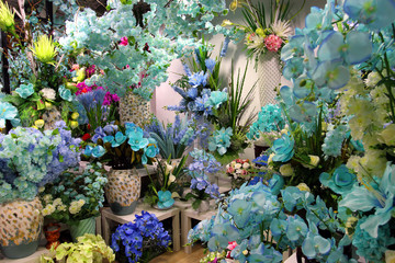 花店 絹花 慶典素材 花朵