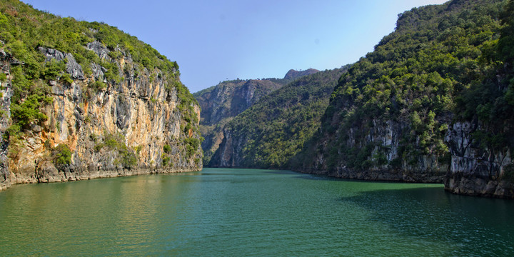 魯布革小三峽雄獅峽（高清）