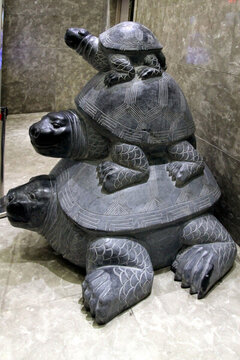 雕塑 石頭雕塑 烏龜