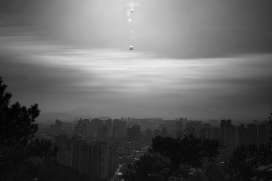 俯拍溫州